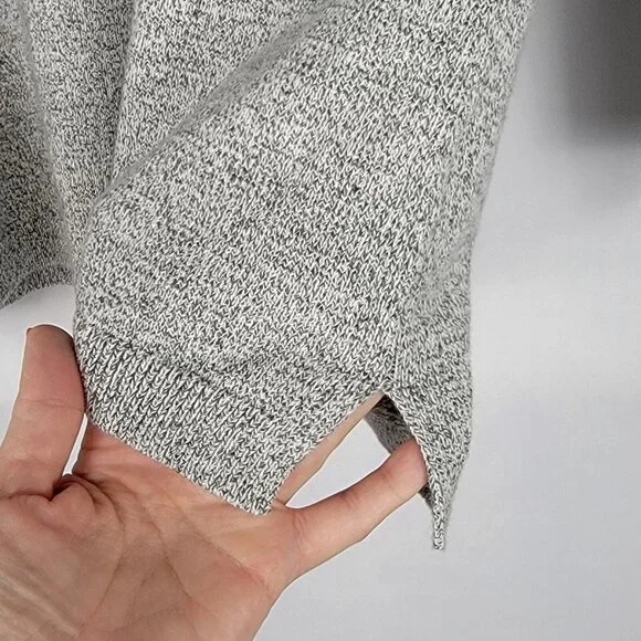 Talbots Womens Pullover Sweater Size XL Gray Cotton Blend Long Sleeve Crew Neck - Picture 3 of 10